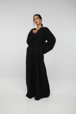 Abaya Plain Cut Design
