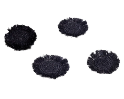 COASTER RAFFIA NATURAL 16 CM