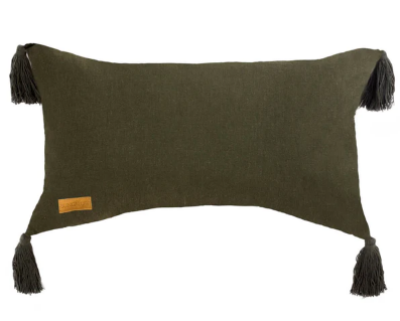 GREEN JUNGLE MANTRA WITH GREEN TASSEL