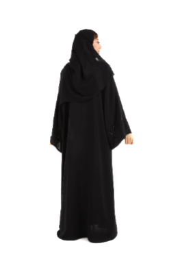 Neda fabric Abaya with Hand-made design