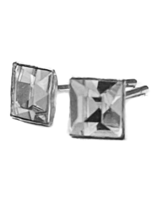 Silver stud earring sterling silver