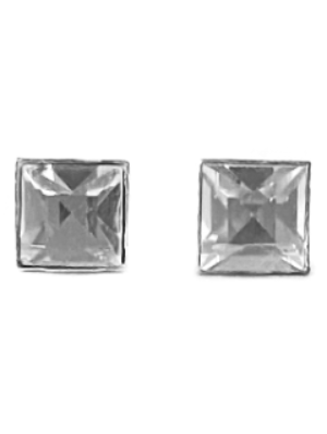 Silver stud earring sterling silver