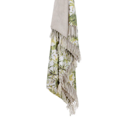 THROW JUNGLE MANTRA GREEN